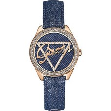 BLUE LEATHER GUESS WATCH